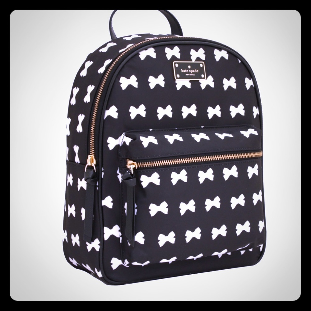 Kate spade Bradley Wilson Road Bow Backpack NWT